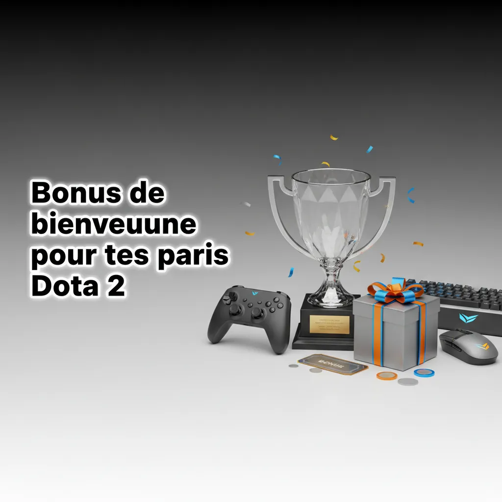 Bannière bonus de bienvenue Dota 2: jusqu’à 500 % plafonné à XOF 362 960, code promo 1Win et étapes inscription/dépôt
