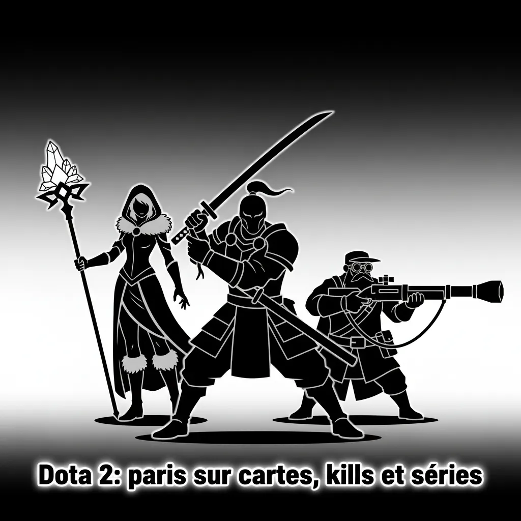 Dota 2 e-sport: paris pré-match/live sur vainqueur, cartes, kills, séries; cotes live; tournois TI, Riyadh Masters, ESL One