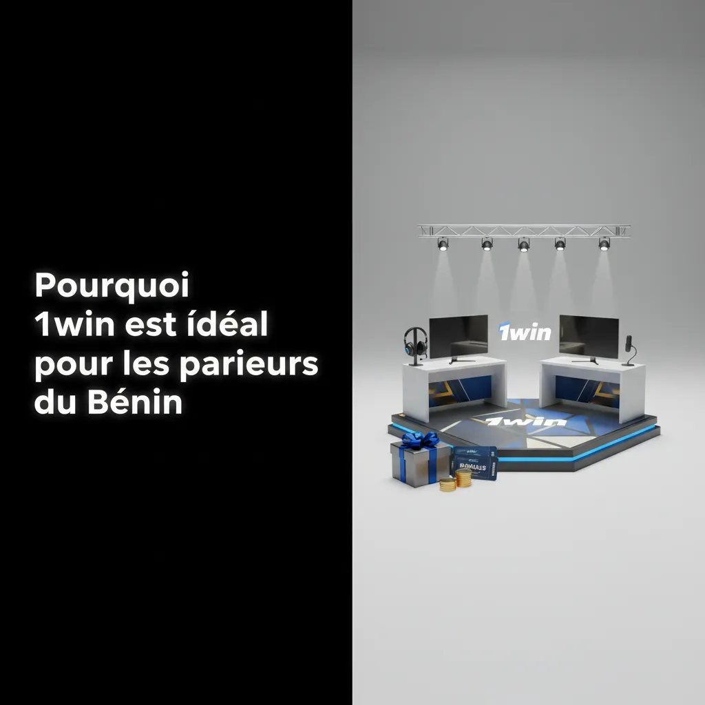Visuel 1win Bénin: paiements XOF (MTN MoMo, Moov), bonus, cotes compétitives, app mobile, support 24/7 en français, cashout