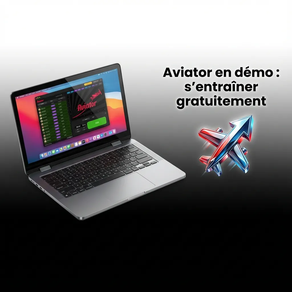 Interface de démonstration d’Aviator sur 1win: solde virtuel, auto cashout, entraînement sans risque.