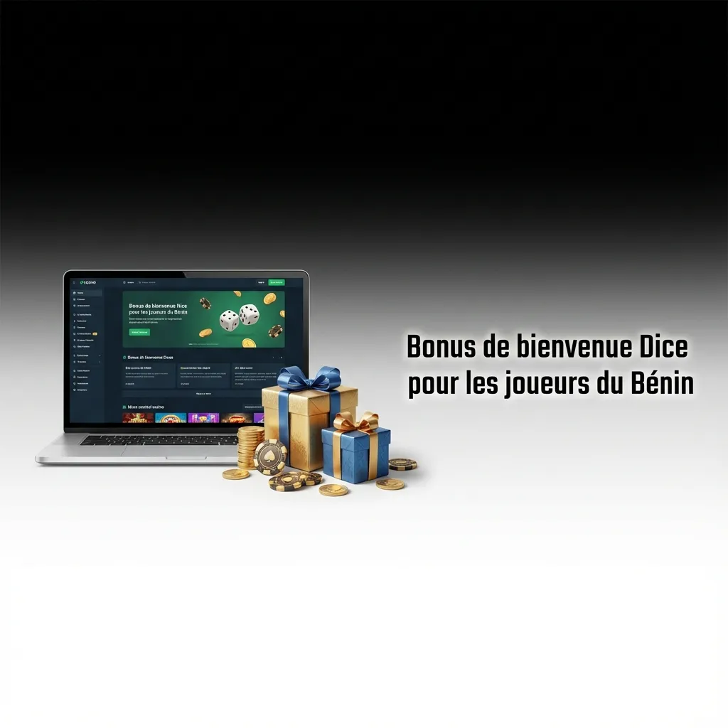 Bannière bonus de bienvenue Dice au Bénin: 500% jusqu’à 362 960 XOF, code promo 1Win, dépôt éligible requis