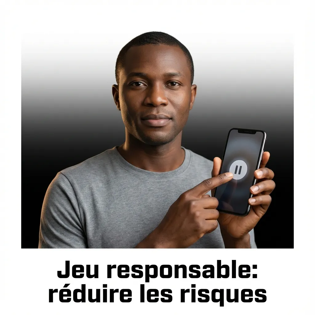 Infographie de jeu responsable: budget hebdomadaire, limites dépôt/perte, pauses, Keno en démo, aide si détresse.